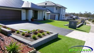 Synthetic Lawn - Newcastle home installation